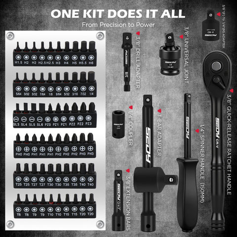 SEDY extension image demonstrates versatile reach for hard-to-reach fasteners.