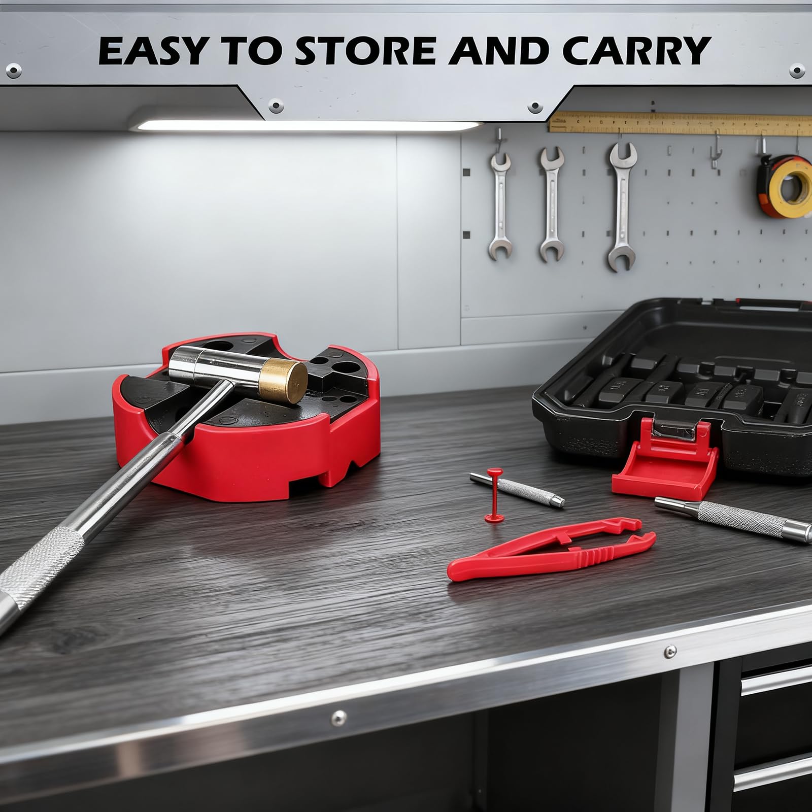 SEDY replaceable-face hammer reduces surface marring