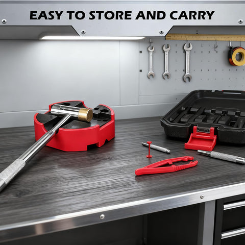 SEDY replaceable-face hammer reduces surface marring