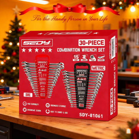 SEDY professional wrench set ideal for garages and workshops