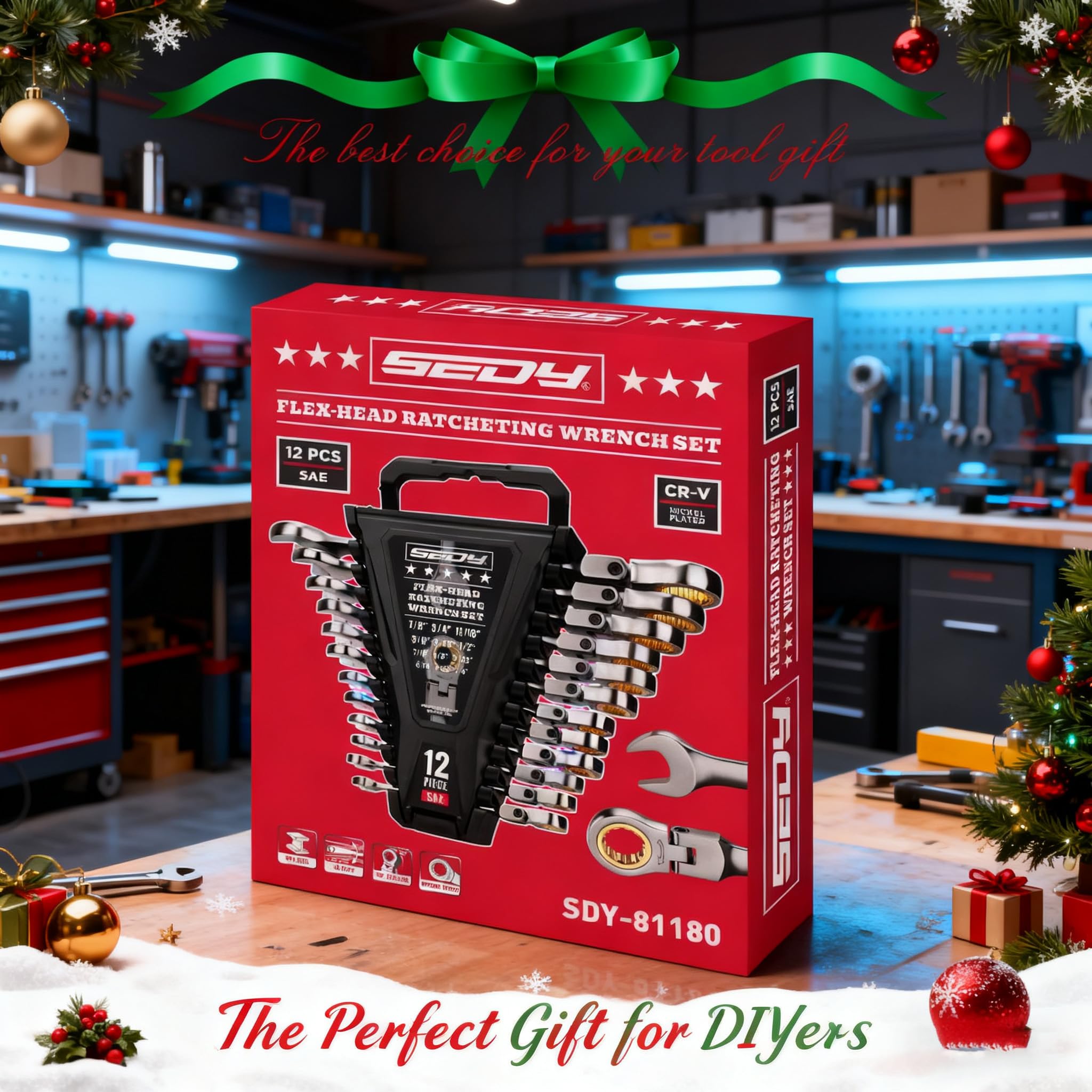 SEDY Reliable SAE wrenches ensure precise fit and dependable torque