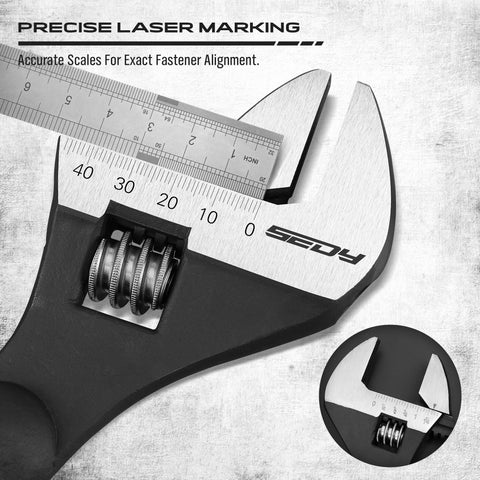 SEDY spud wrench with black oxide finish resists rust in demanding environments