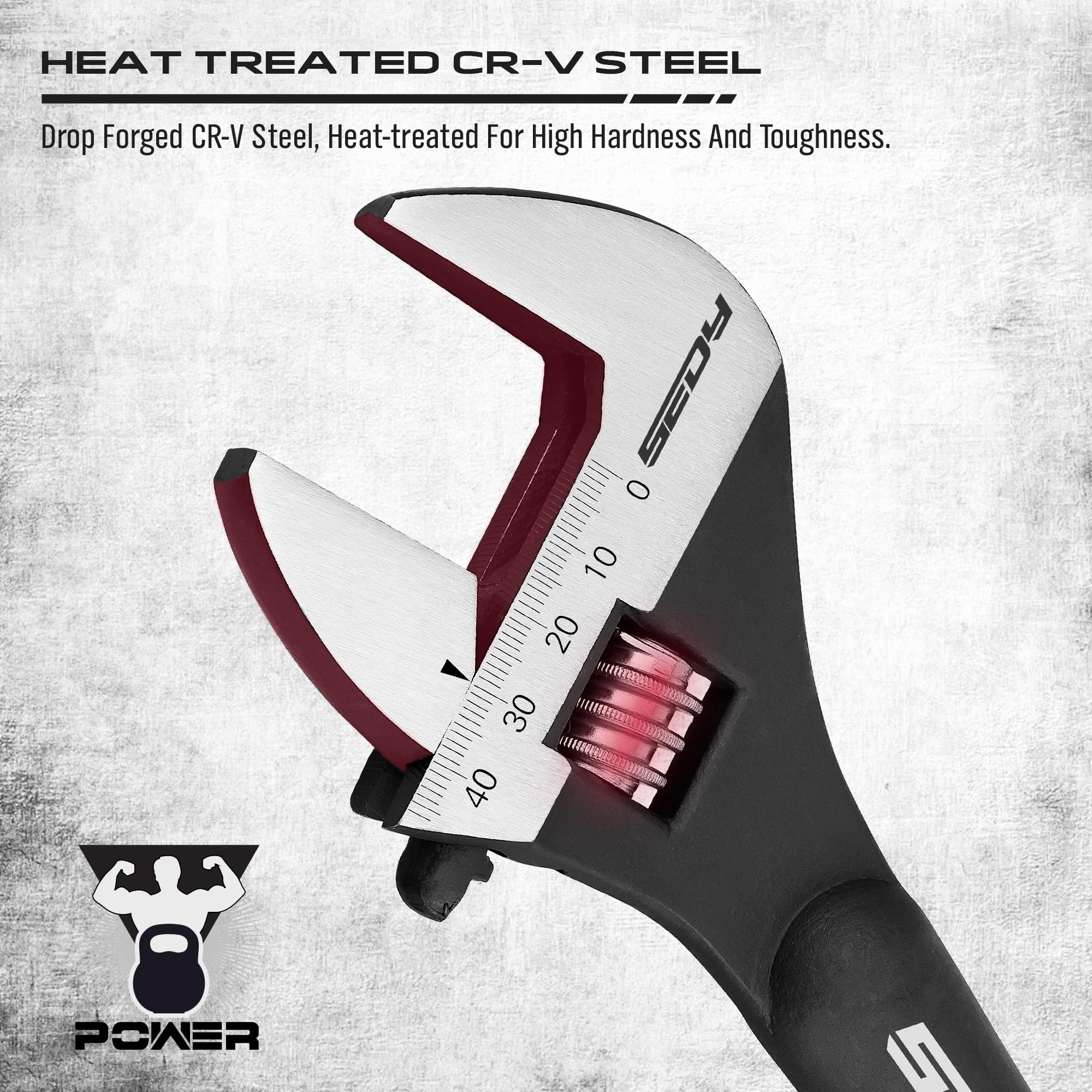 SEDY spud wrench heavy-duty handles provide stable grip during tightening