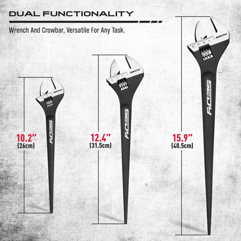 SEDY spud wrench set 16-inch demonstrates torque-ready handles for tough fasteners