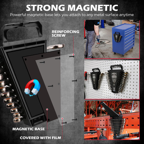 SEDY thin-profile wrenches allow access in cramped spaces.