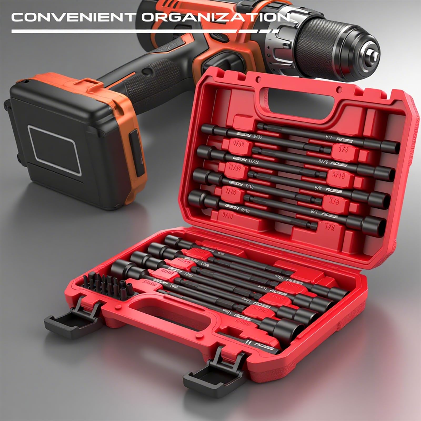 SEDY universal fitment works with Makita, Bosch, Hitachi, Milwaukee