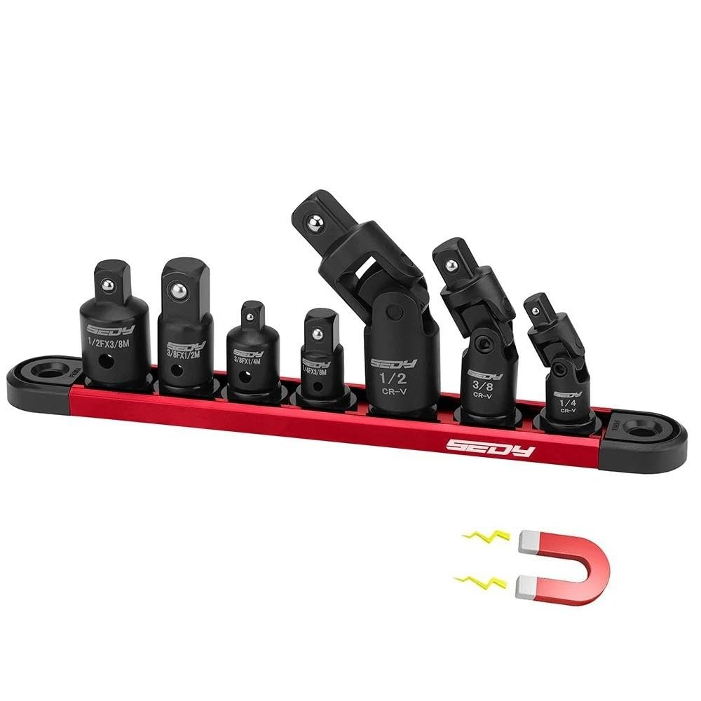 SEDY universal joint 1/4-inch drive reaching tight spaces
