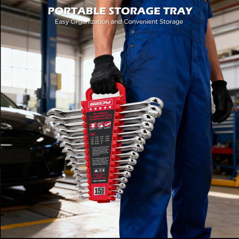 Sedy longer wrench pattern enhances torque and leverage for stubborn bolts