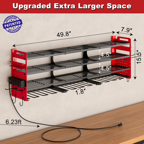 SEEAHEAD 12-drill holder side panel used for hanging small tools