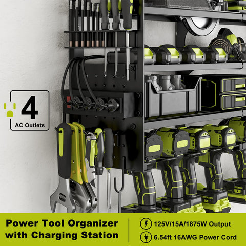 Seeahead adjustable shelves adapt to tool sizes for personalized storage layouts.