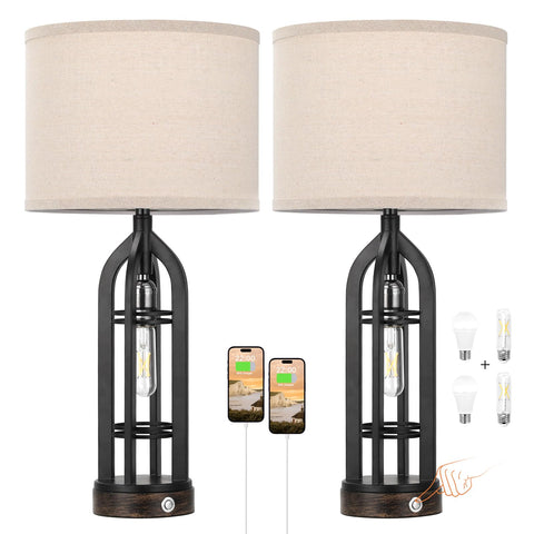 Seealle lamps are UL-tested for safe and reliable nightstand lighting.