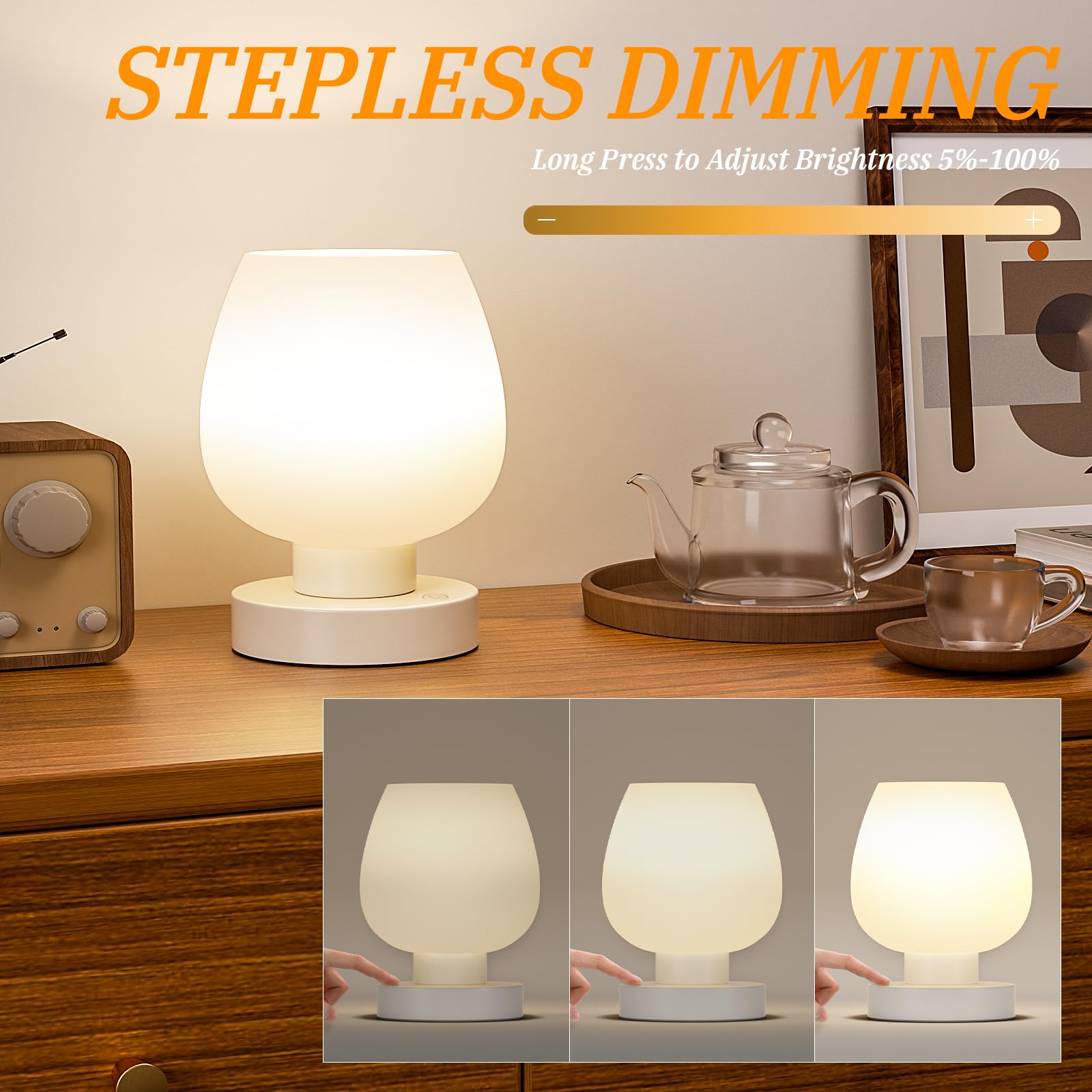 Seealle lamp shade diffusion provides soft ambient light