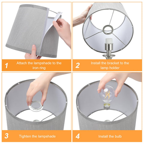 Seealle dimmable bedside light supports focused work when needed.