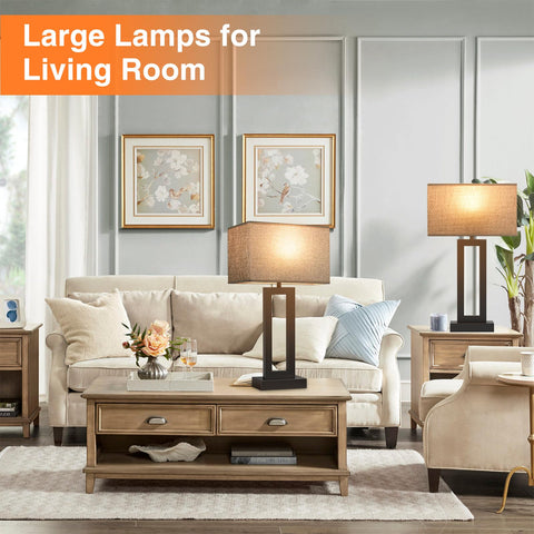Seealle E26 LED bulbs included for flicker-free illumination.
