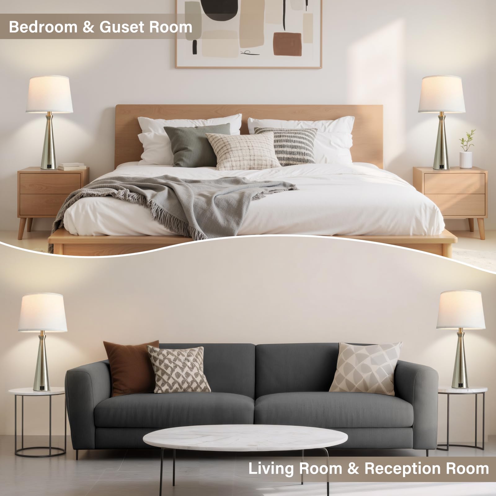 Seealle lamps come with simple setup for quick installation