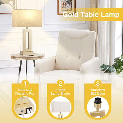 Two Seealle lamps displayed on matching nightstands.