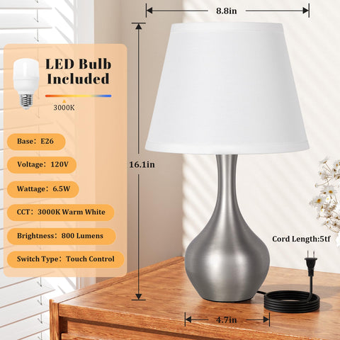 Seealle Living room table lamp dimmed mood lighting