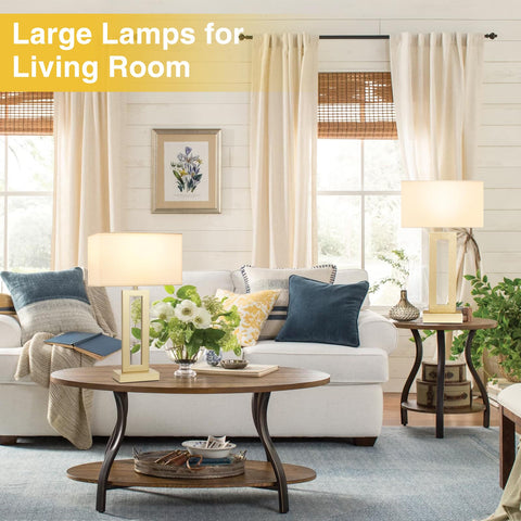 Seealle modern nightstand lamps suited for contemporary decor.
