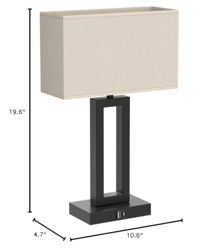 Seealle two-pack bedroom lamps safely packaged in box