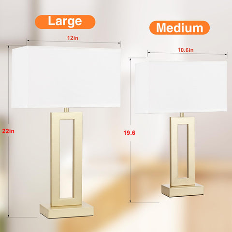 Seealle touch control bedside lamp for easy brightness adjustments.