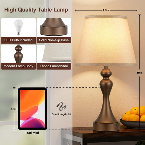 Three-way dimming helps tailor light for tasks and ambience.