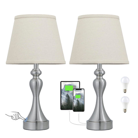 Seealle Touch Lamps energy efficient LEDs for long lasting soft illumination