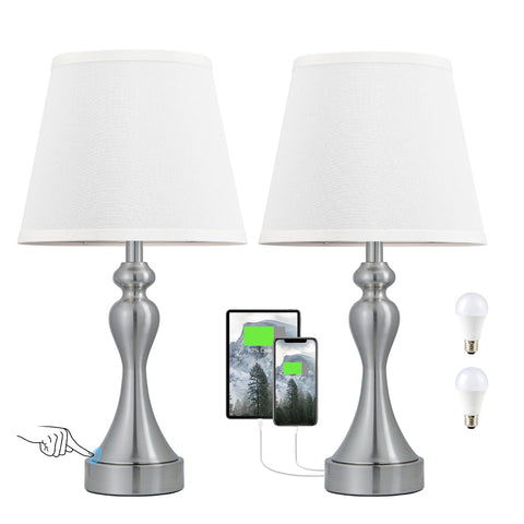 Seealle touch lamps deliver sleek minimal aesthetics with practical charging