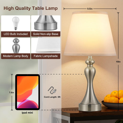Seealle lamp set installs quickly with no tools
