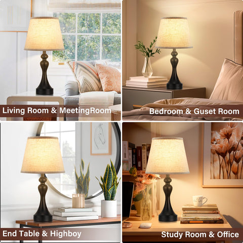 Seealle Touch Lamps USB ports charge devices even when lamps are off