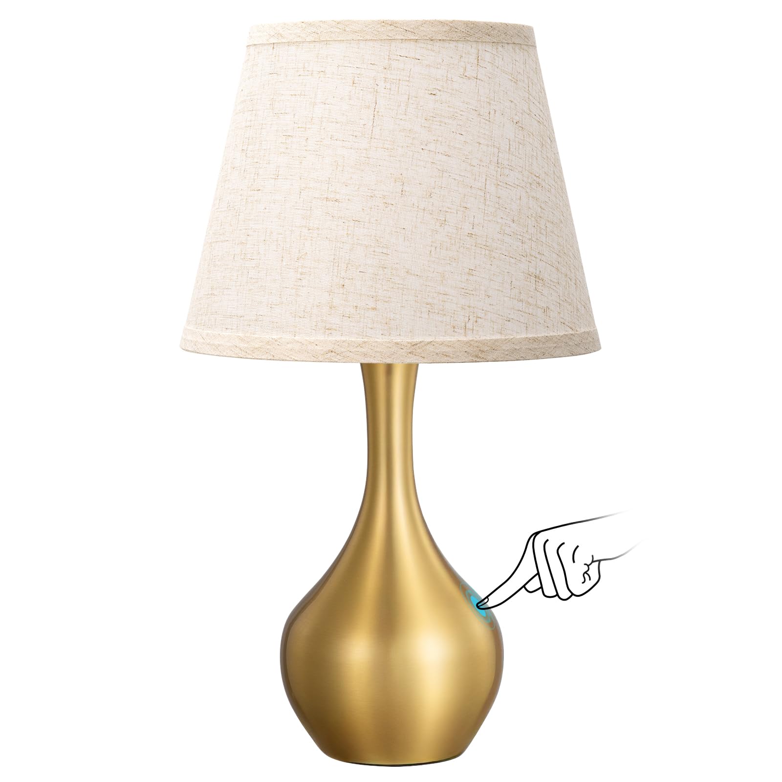 Seealle touch table lamp makes a thoughtful gift for home decor lovers.