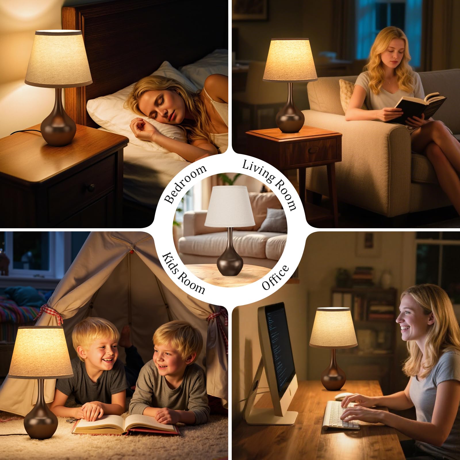 Seealle soft-light level ideal for winding down before sleep