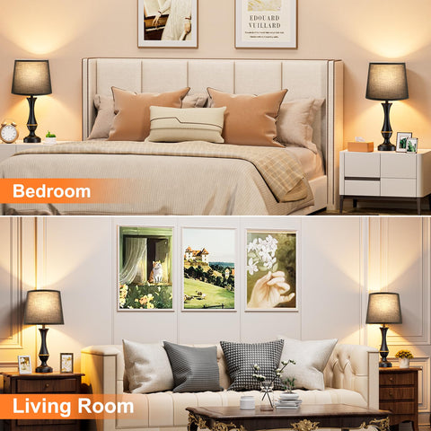 Seealle LED bulbs included for immediate, flicker-free lighting