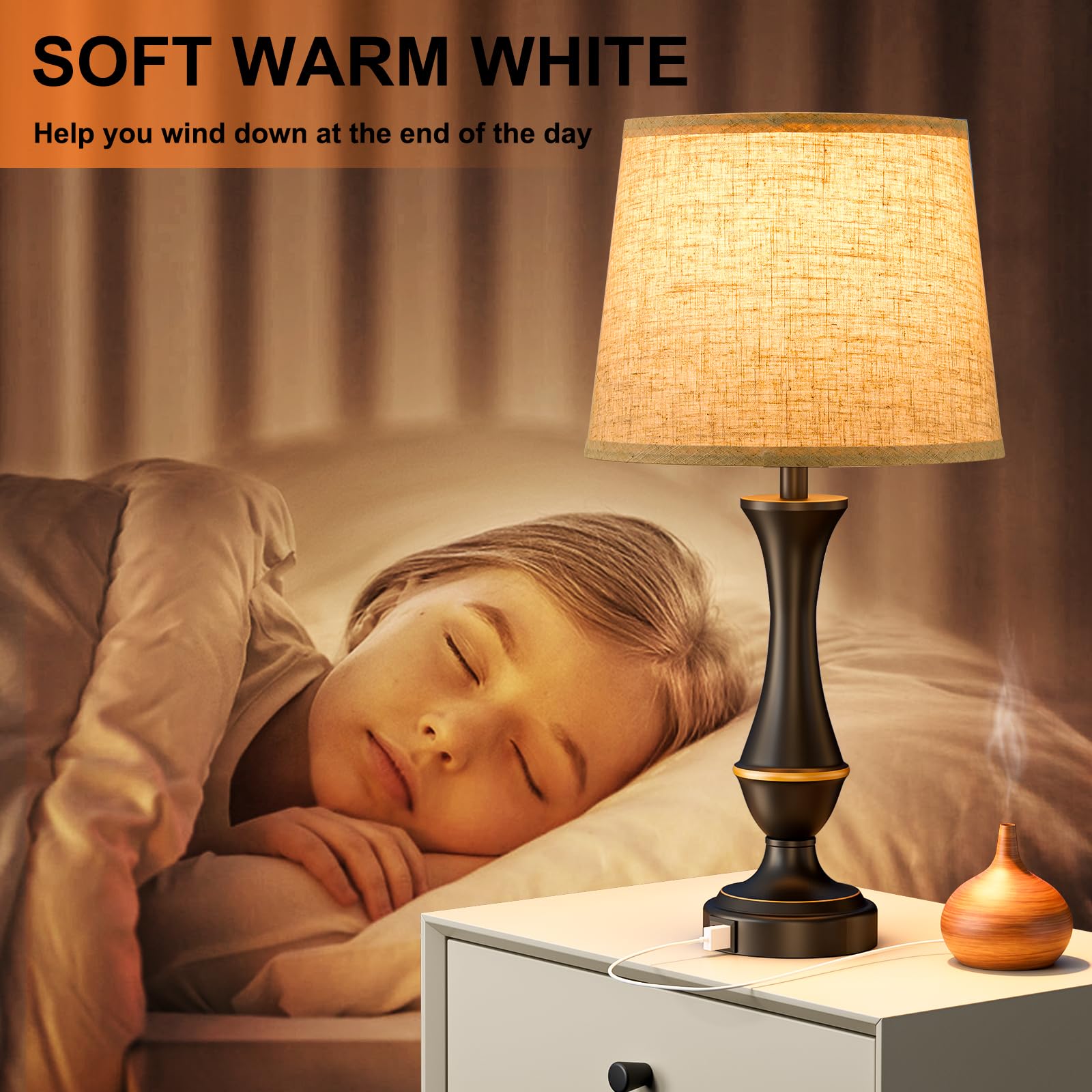 Seealle lamps suit bedrooms, living rooms, offices, and more.