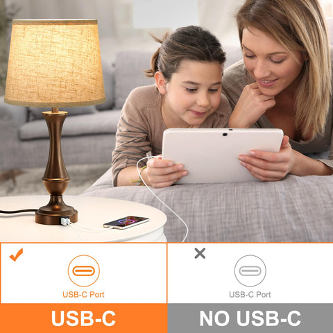 Seealle Upgraded Touch Lamp flicker-free, quiet operation for calm evenings