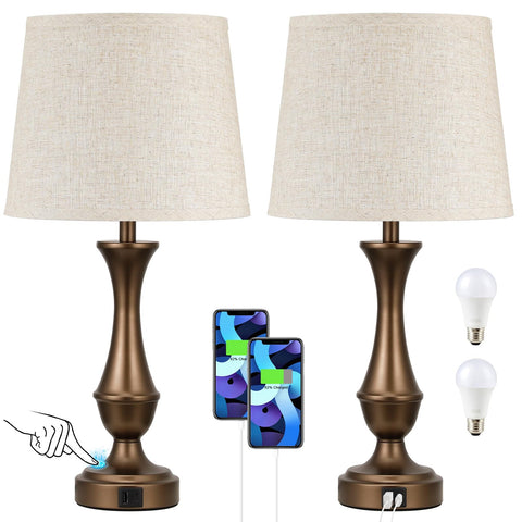 Seealle Upgraded Touch Lamp sturdy bedside lighting for reliable use