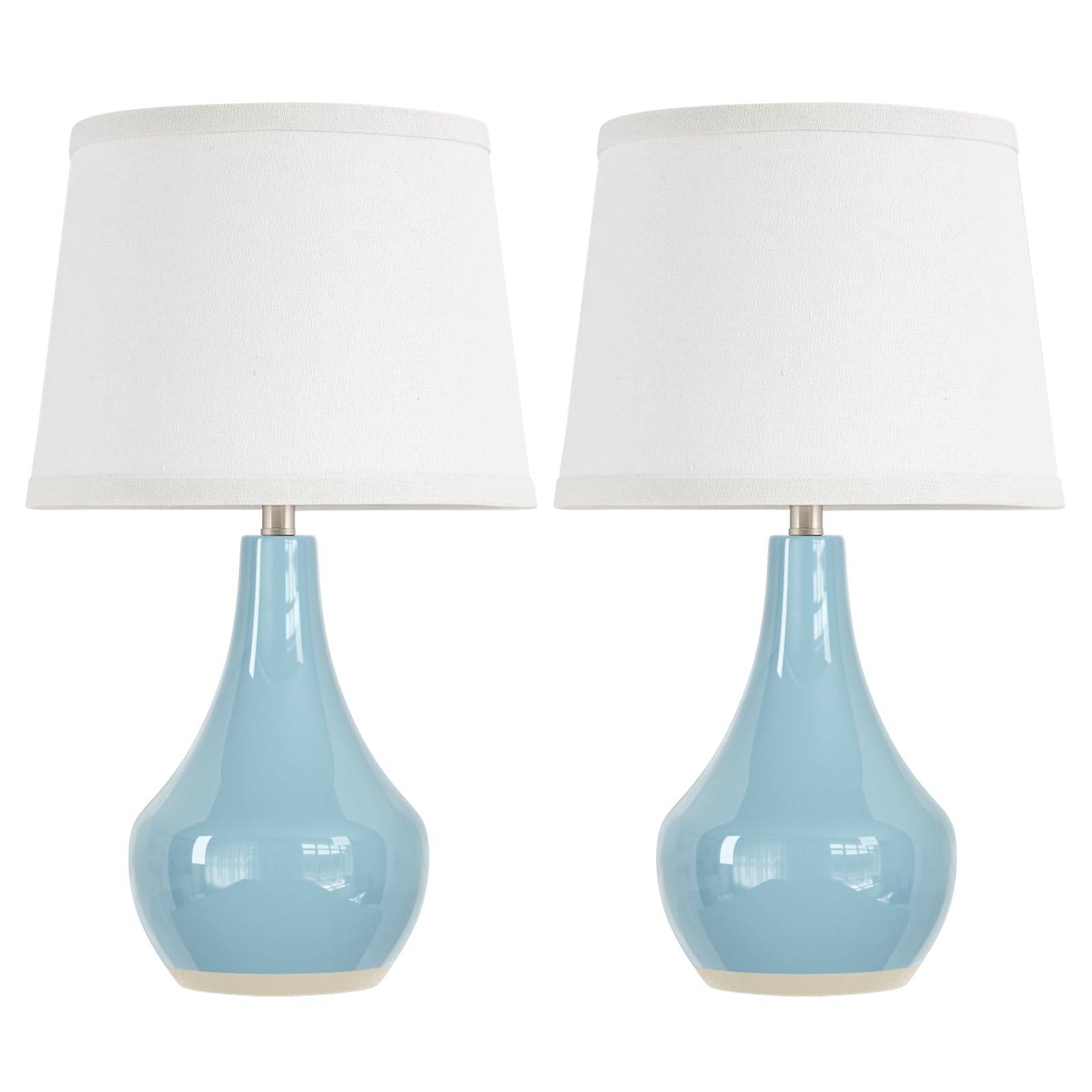 Seealle warm glow table lamp creates cozy ambience in living spaces.