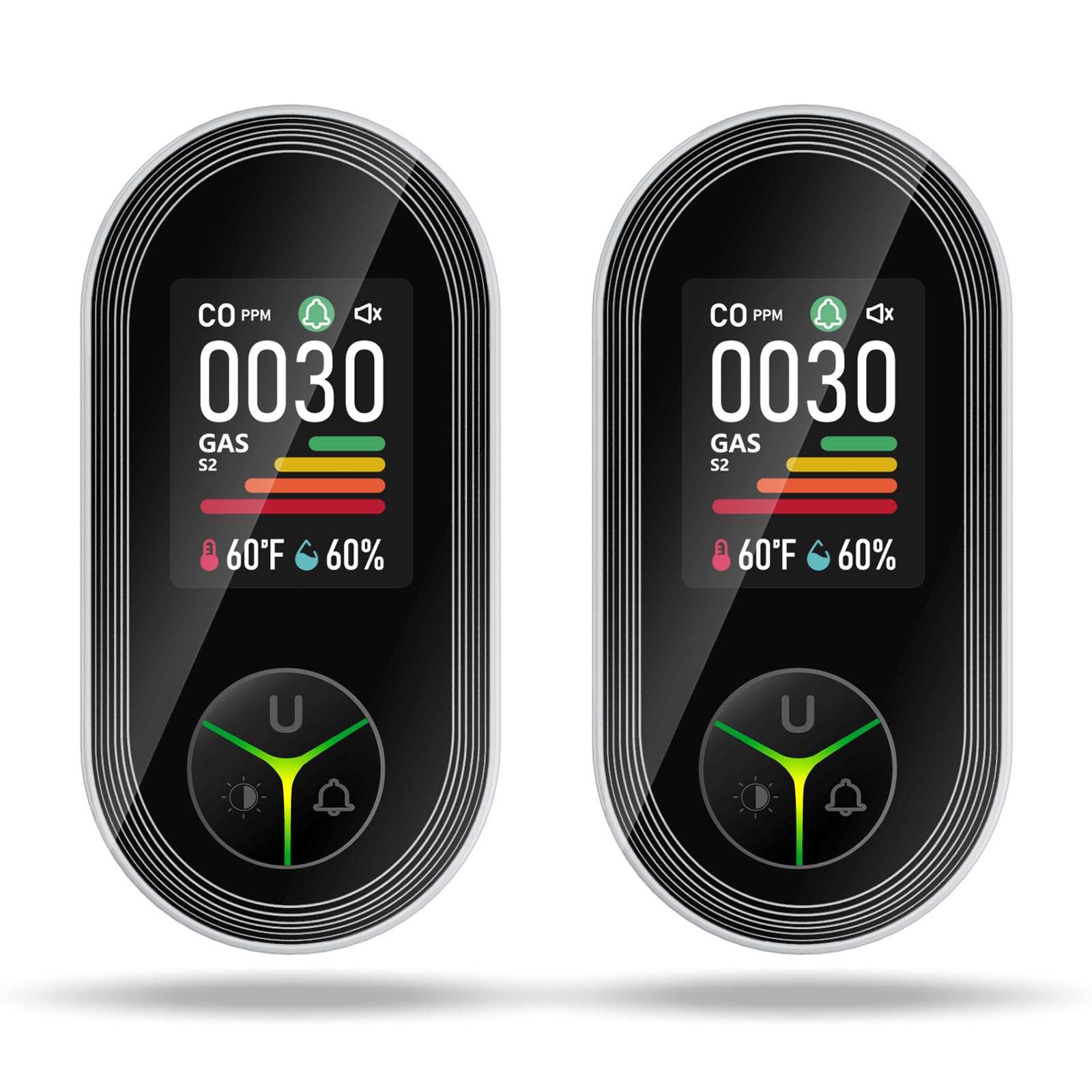 Seektain travel CO detector plug-in for easy hotel and RV setup.