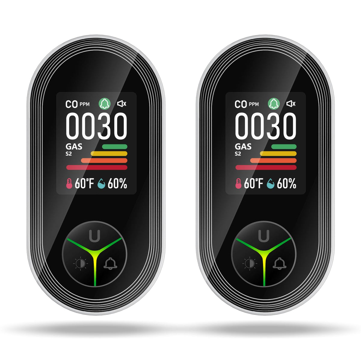 Seektain travel CO detector plug-in for easy hotel and RV setup.