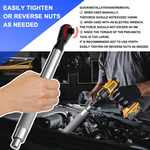 SEEPBER 1-2 inch fixed joint adapter enabling direct drill/impact use