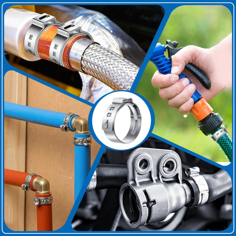 Seept kit supports auto, home, plumbing, and fuel line tasks.