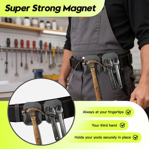 SEESE compact holder fits tight spaces under cars and in crowded work areas.