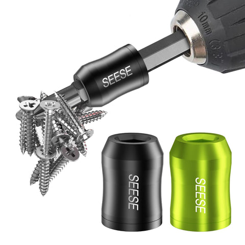 SEESE Strong Magnetic Screw Ring front view shows compact 1/4 inch magnetic holder