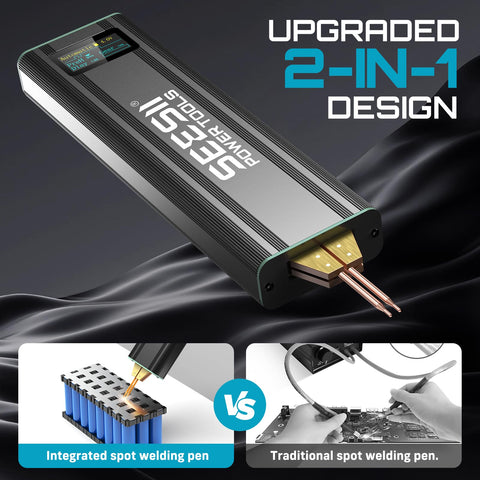 SEESII battery spot welder aluminum shell for durable build