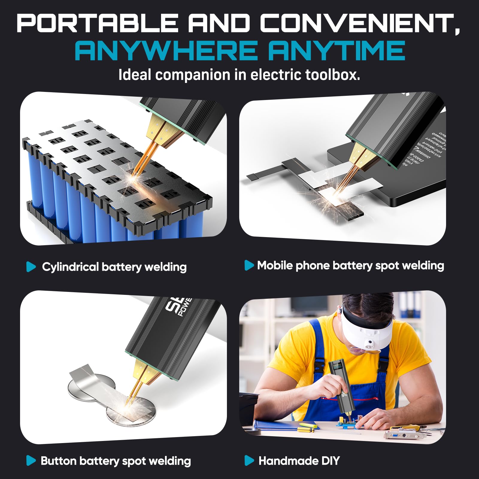 SEESII battery spot welder cleaning file maintains tip performance
