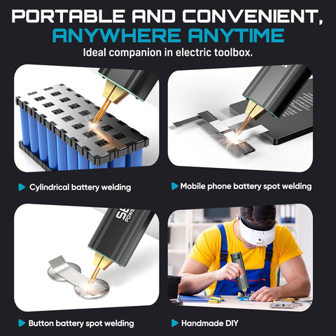 SEESII battery spot welder cleaning file maintains tip performance