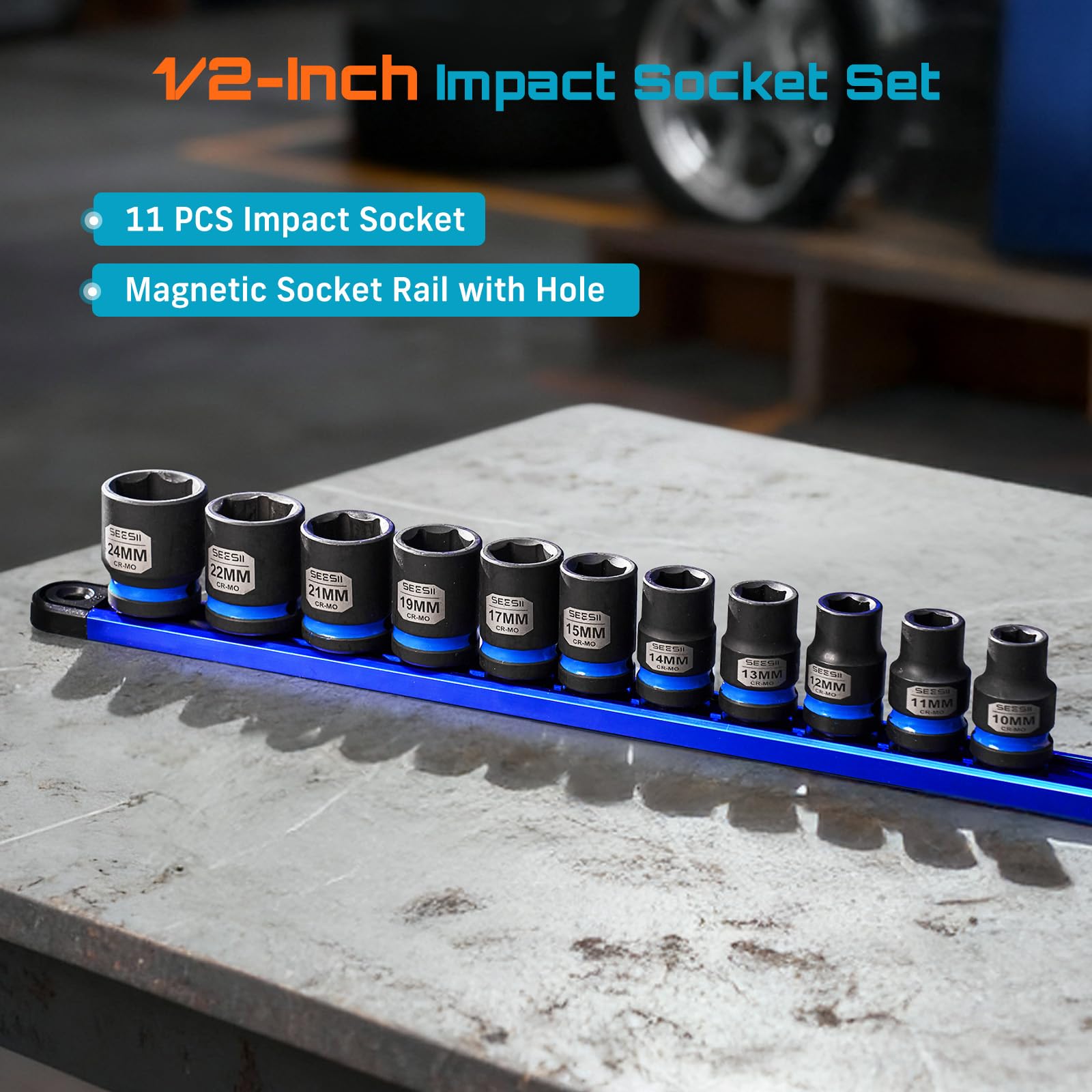 Seesii laser-etched size markings remain legible during use