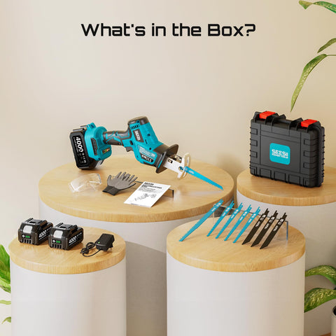 SEESII in action shows portable cordless design for on-site use.