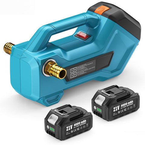 SEESII cordless transfer pump with battery pack for portable water transfer