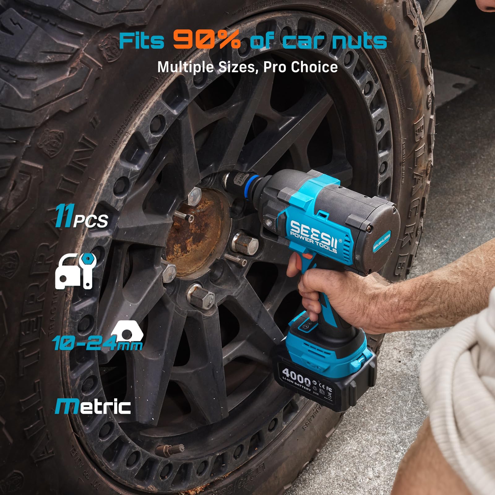 Seesii essential mechanic kit for automotive repairs