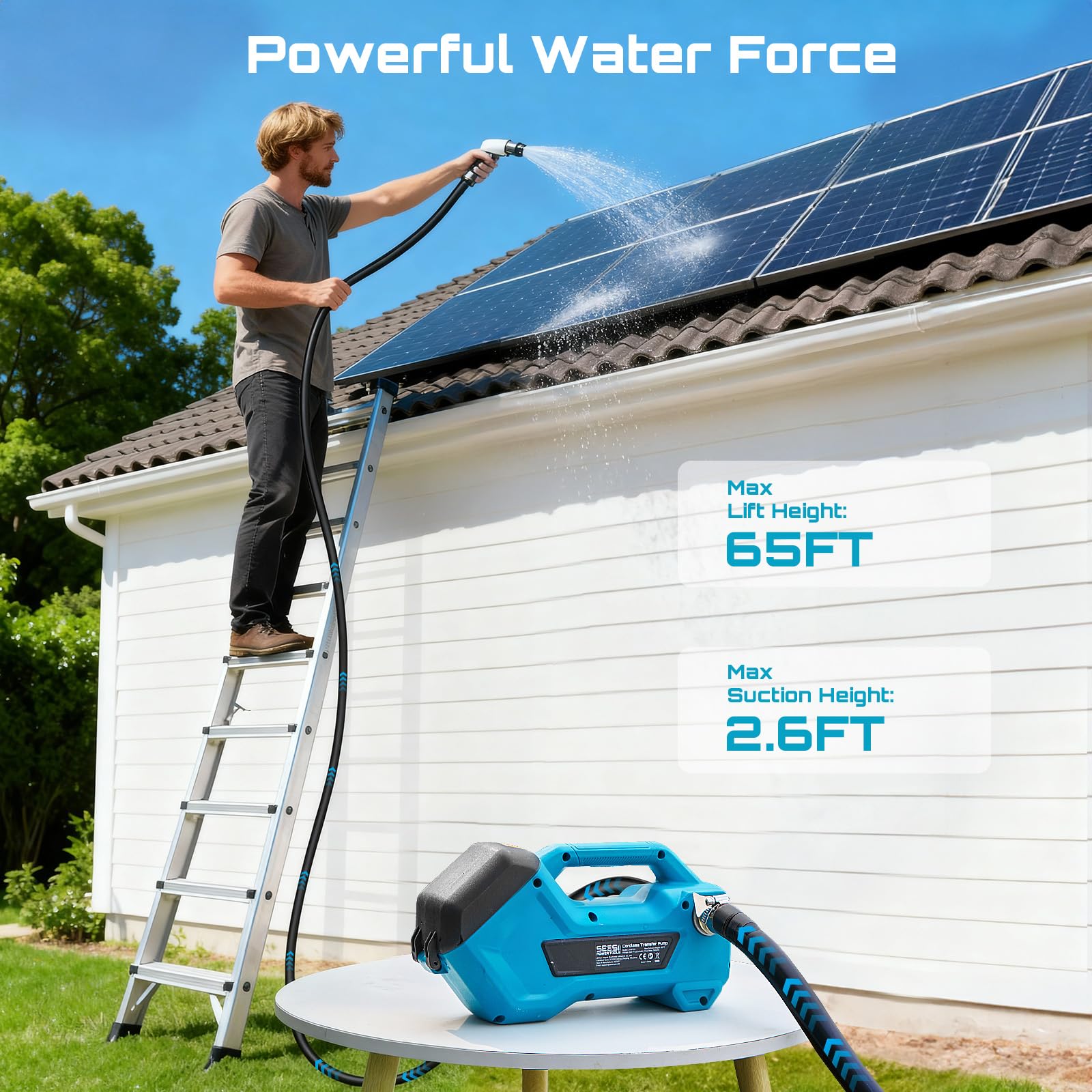 SEESII dual 4Ah battery system ensuring extended runtime